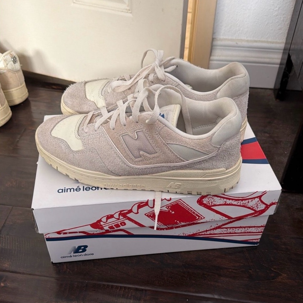 New Balance 550 Aime Leon Dore Grey Suede